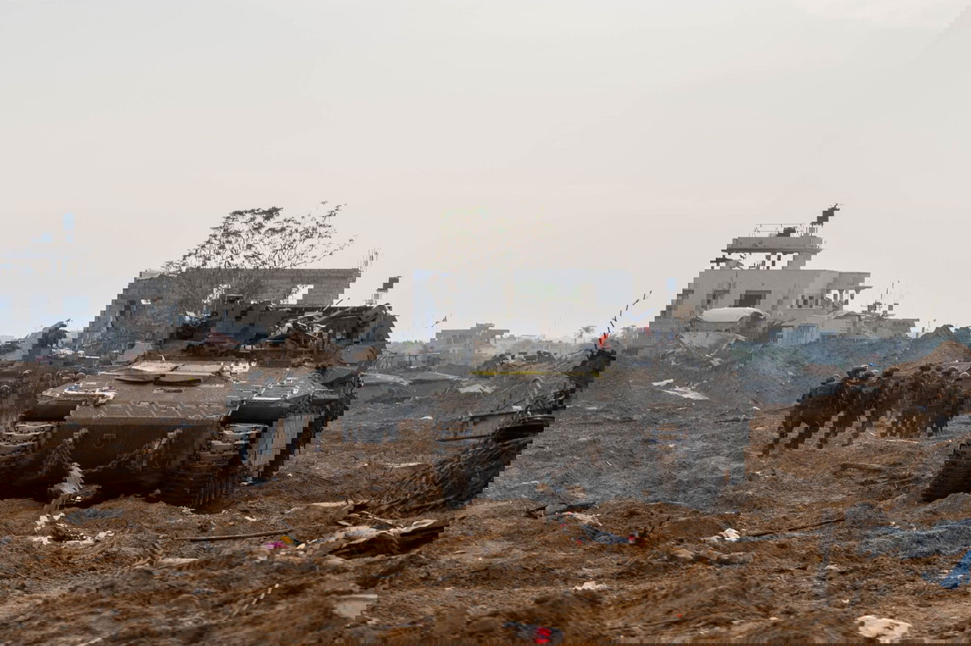 פעילות לוחמי צוות הקרב של חטיבה 7 בחאן יונס