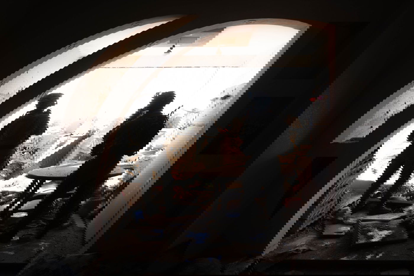 פעילות לוחמי צוות הקרב של חטיבה 7 בחאן יונס