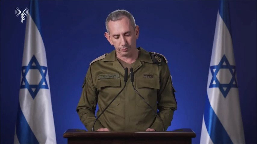 ההצהרה של דובר צה"ל הבוקר