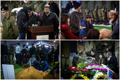 ים של דמעות בהלוויות הנופלים באסון ברצועת עזה | תיעוד דומע