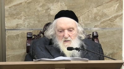 הגר"מ שטרנבוך גער בבחורים: "ישיבה היא לא אוניברסיטה" | צפו