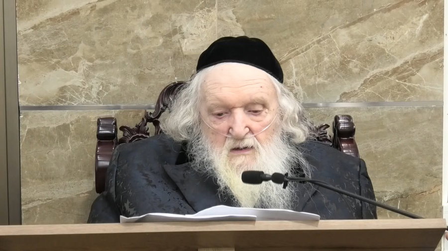 הדרכת הגר"מ שטרנבוך לתלמידיו