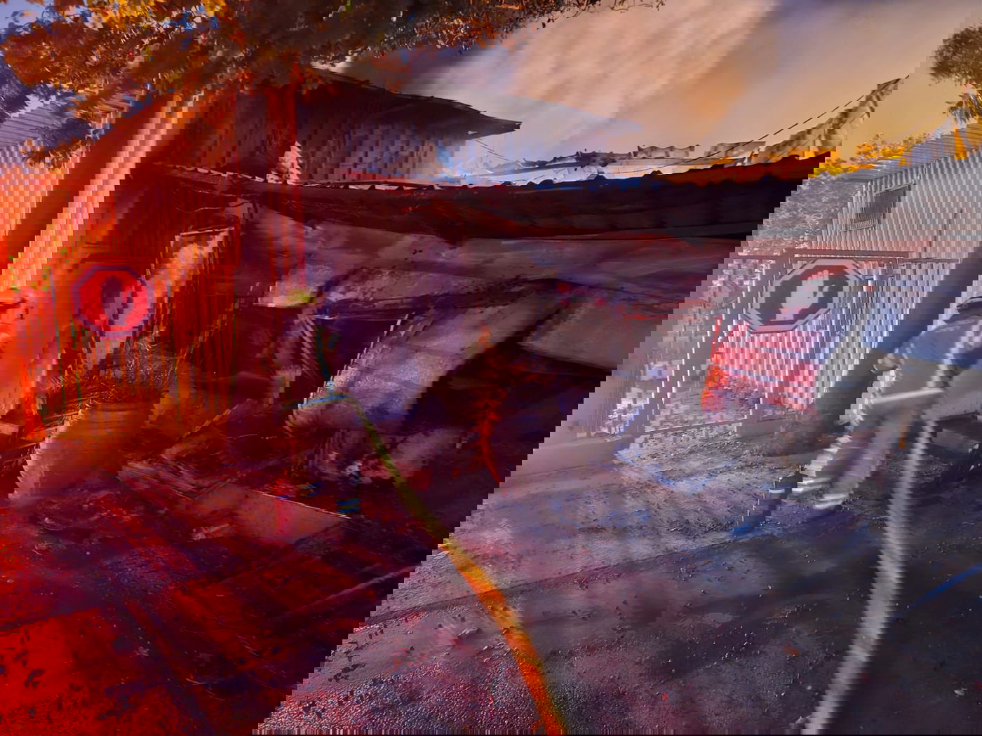 השריפה הבוקר בשדה עוזיה