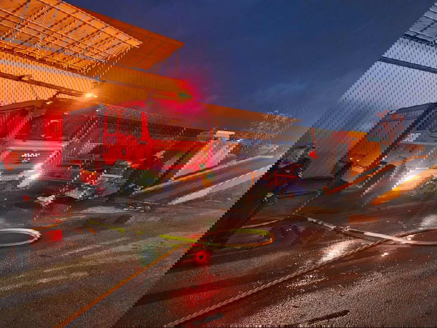 השריפה הבוקר בשדה עוזיה