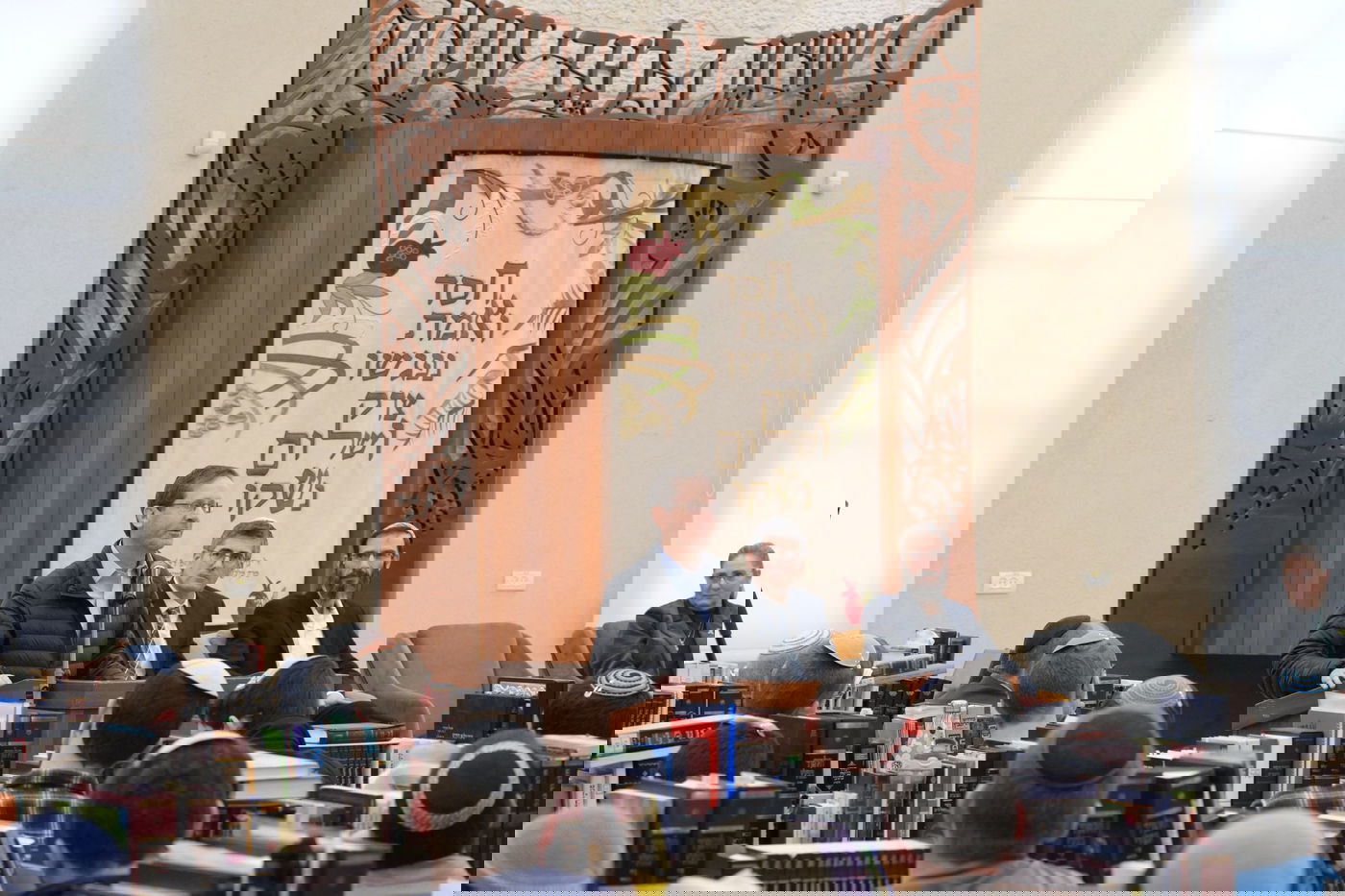 הנשיא הרצוג בישיבה שספגה אבידות רבות: "אפשר להתווכח כמו אביי ורבא; יש דרך להתווכח"