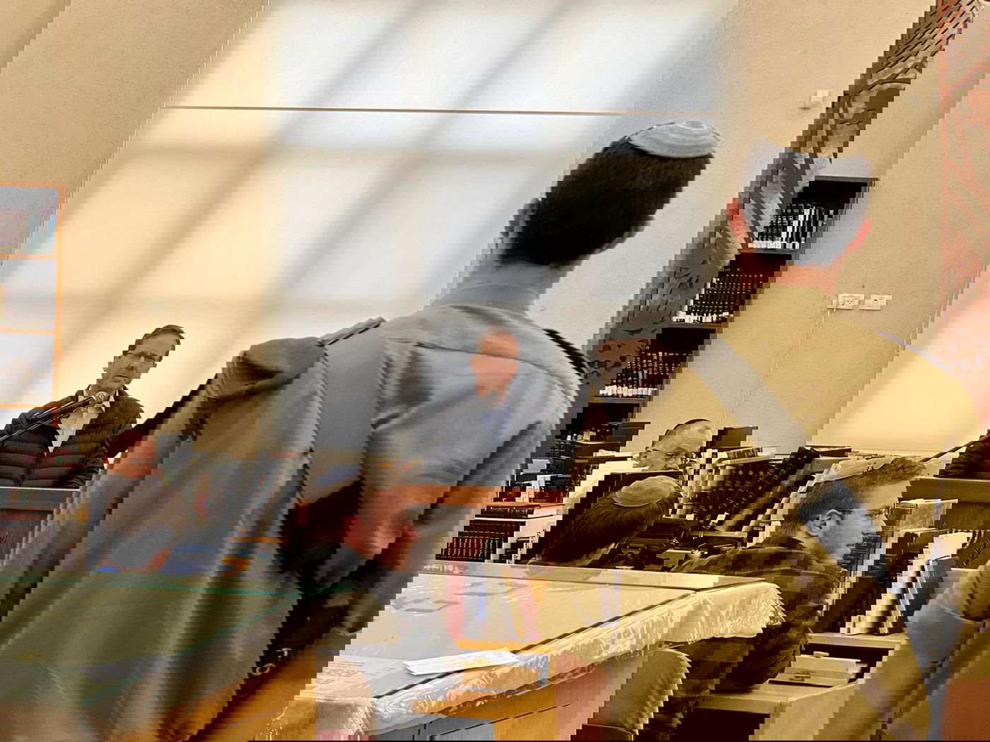 הנשיא הרצוג בישיבה שספגה אבידות רבות: "אפשר להתווכח כמו אביי ורבא; יש דרך להתווכח"