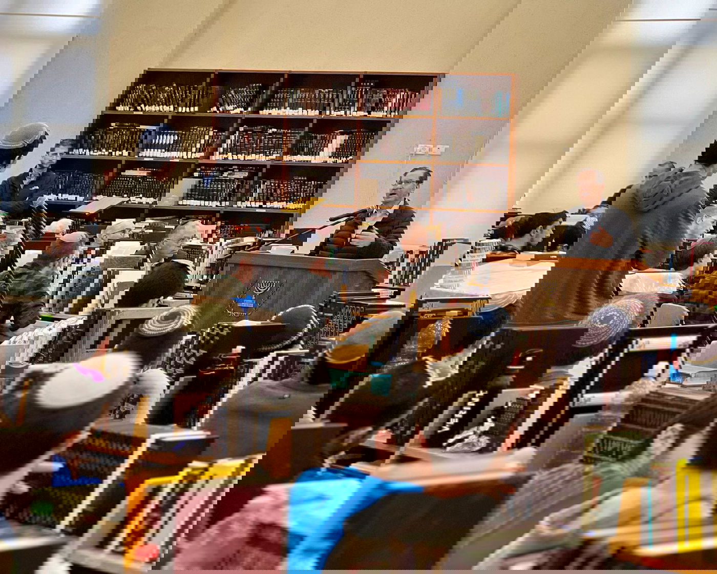 הנשיא הרצוג בישיבה שספגה אבידות רבות: "אפשר להתווכח כמו אביי ורבא; יש דרך להתווכח"