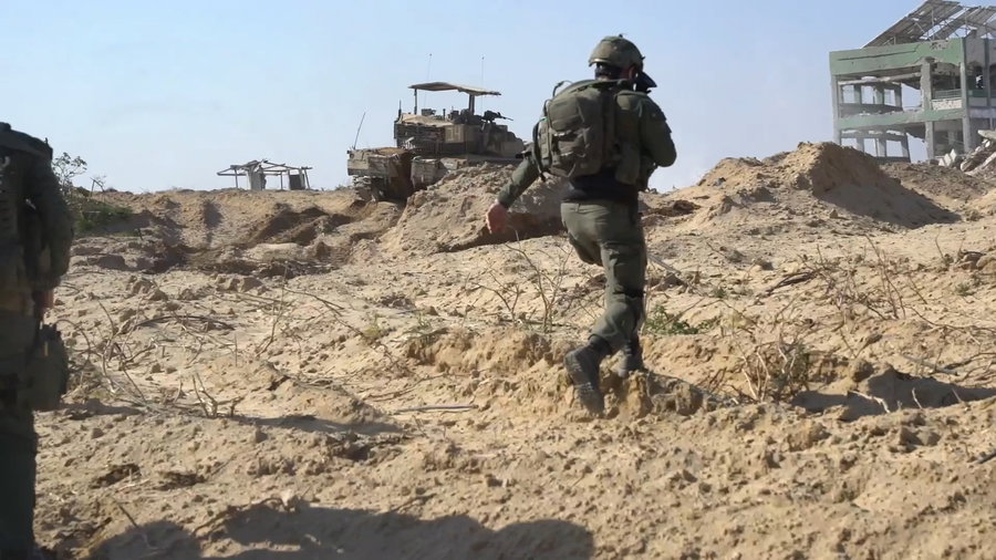 פעילות צוות הקרב של חטיבה 261 (בה"ד 1) ברצועת עזה