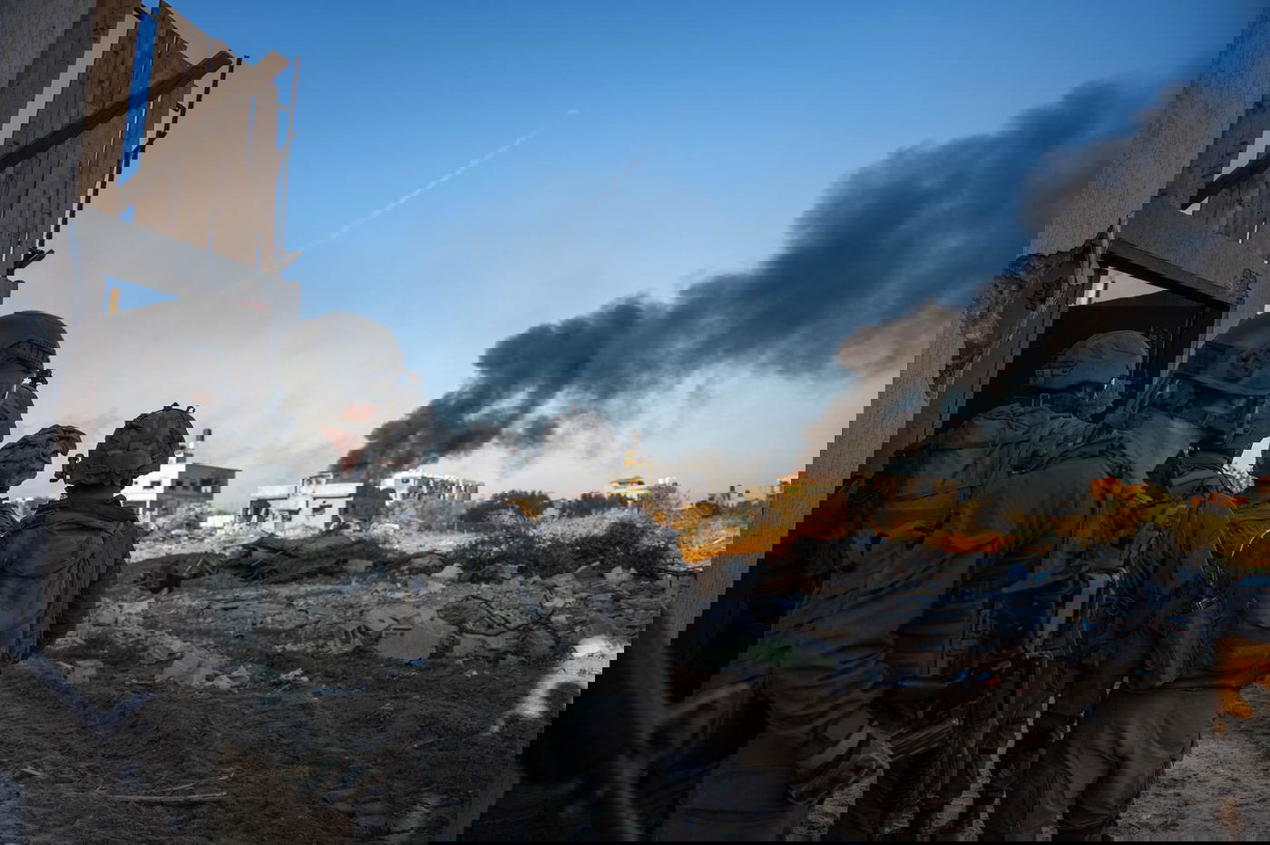 נמשך הקרב העצים בלב חאן יונס | חוסלו חוליות מחבלים רבות