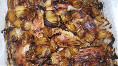 עוף באננס מתקתק