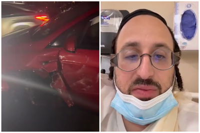 בדרך לשמח חתן וכלה: הזמר ליפא שמלצר עבר תאונה | צפו