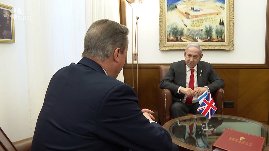 הפגישה עם נתניהו