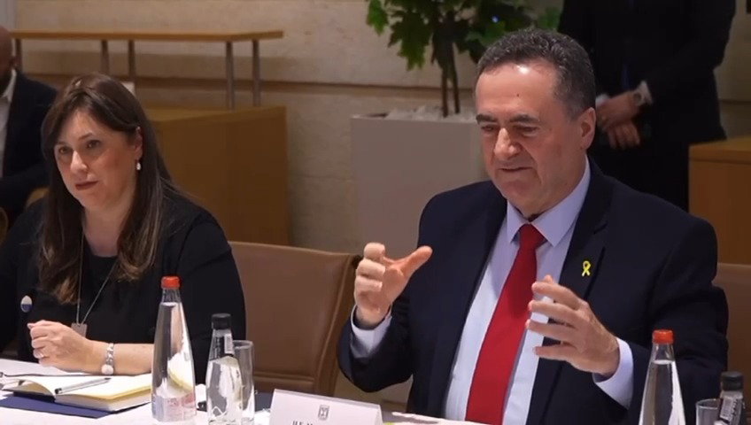 הפגישה עם השר כ"ץ