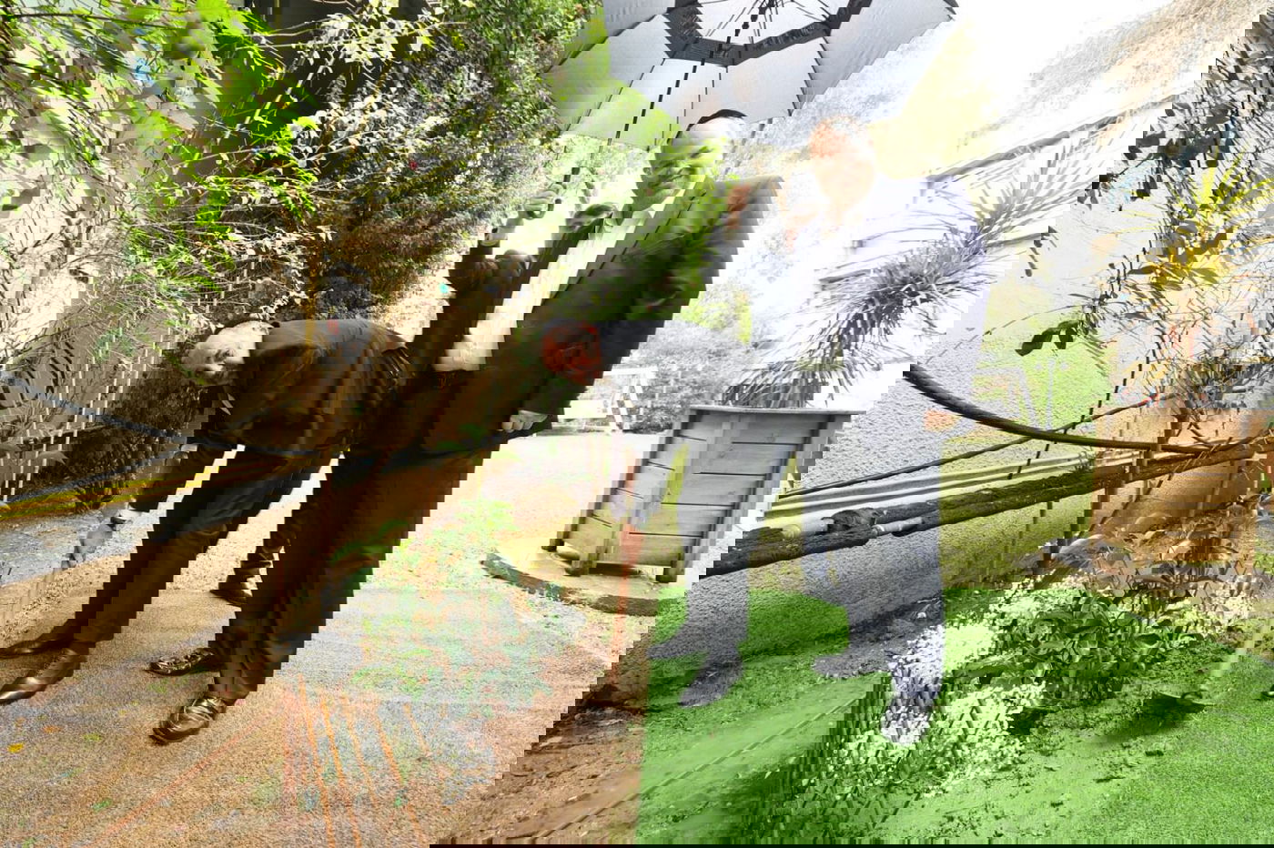 השר מרגי נוטע עץ בפנימיית שתילים בצפריה