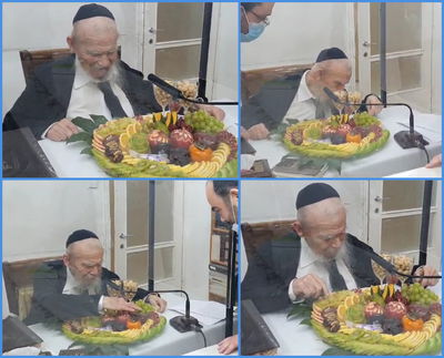 הגר"ג אדלשטיין ומגש הפירות
