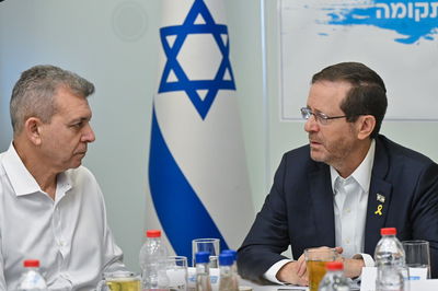 נשיא המדינה: "עוד נקבע מזוזות ובעזרת השם נהיה בעוטף ביחד"