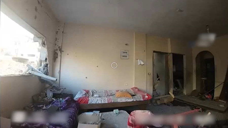 הרחפן שנשלח למבנה אליו ברח המחבל וחיסולו לאחר מכן