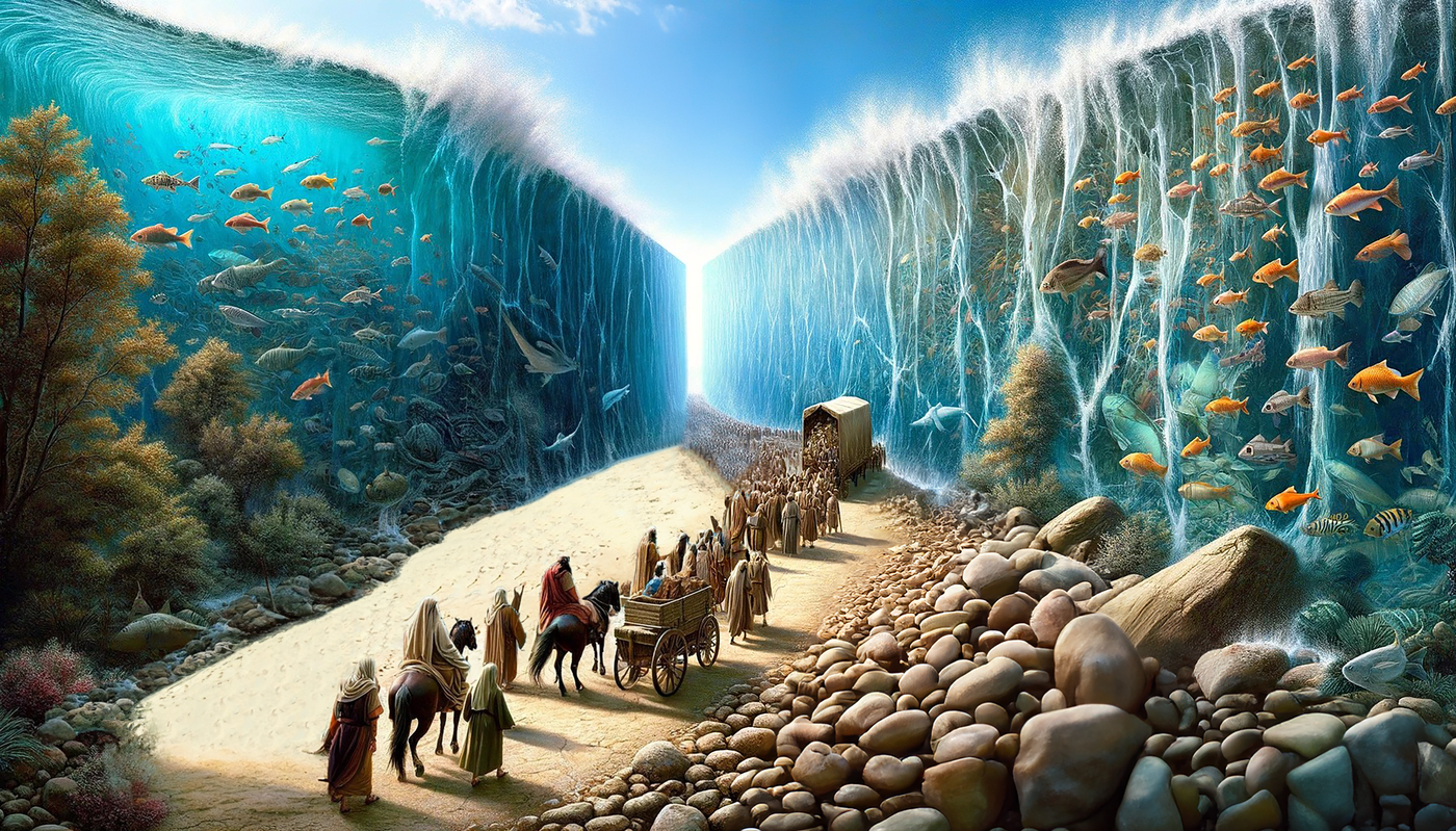 פרשה בבינה | המחשת פרשת השבוע בעזרת יצירות ai • צפו