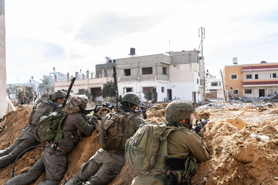 כוחות צה"ל בחאן יונ'ס במצוד אחרי סינוואר