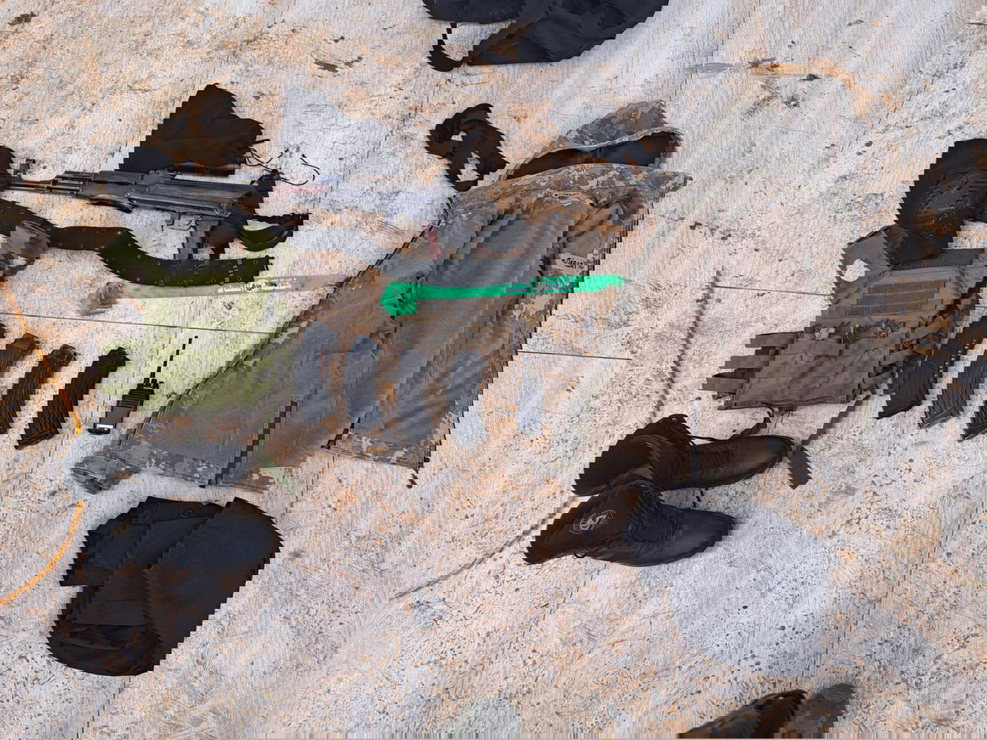 אמצעי הלחימה שנתפסו