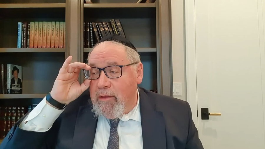 הרב מיכאל סורוצקין בשיעור מרתק