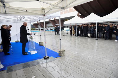 הטקס המיוחד בשטרסבורג