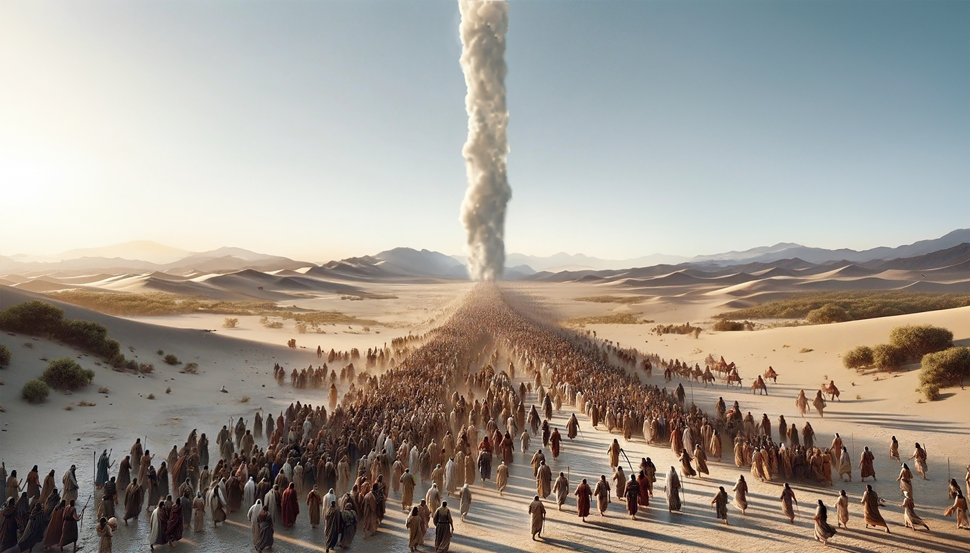 פרשה בבינה | המחשת פרשת השבוע בעזרת יצירות ai • צפו