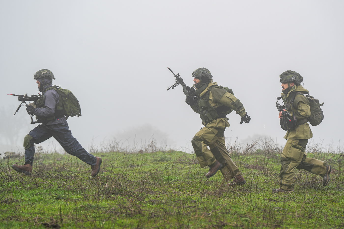 צפו בתמונות: חיילי מילואים בתרגיל צבאי גדול בצפון