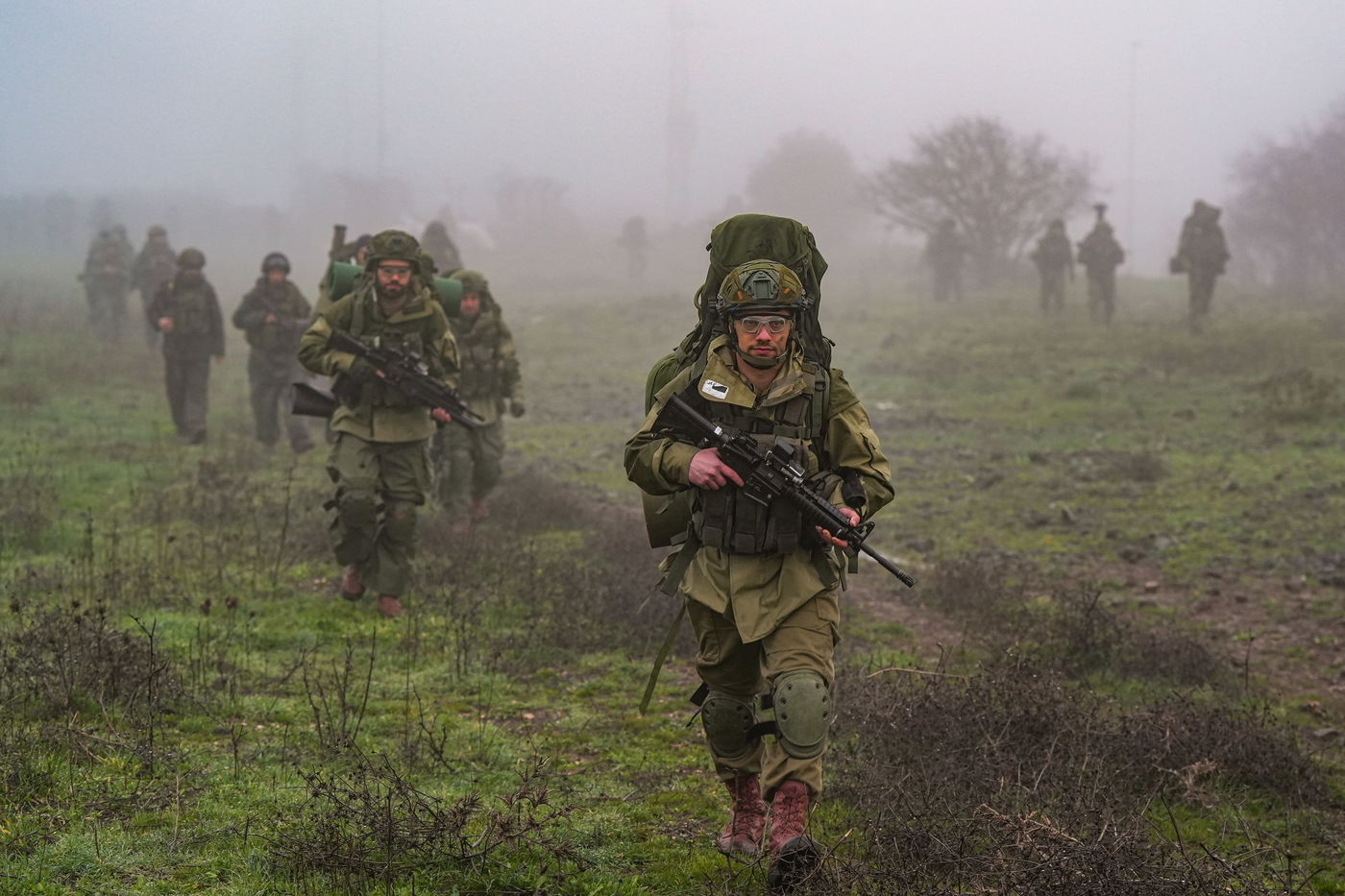 צפו בתמונות: חיילי מילואים בתרגיל צבאי גדול בצפון