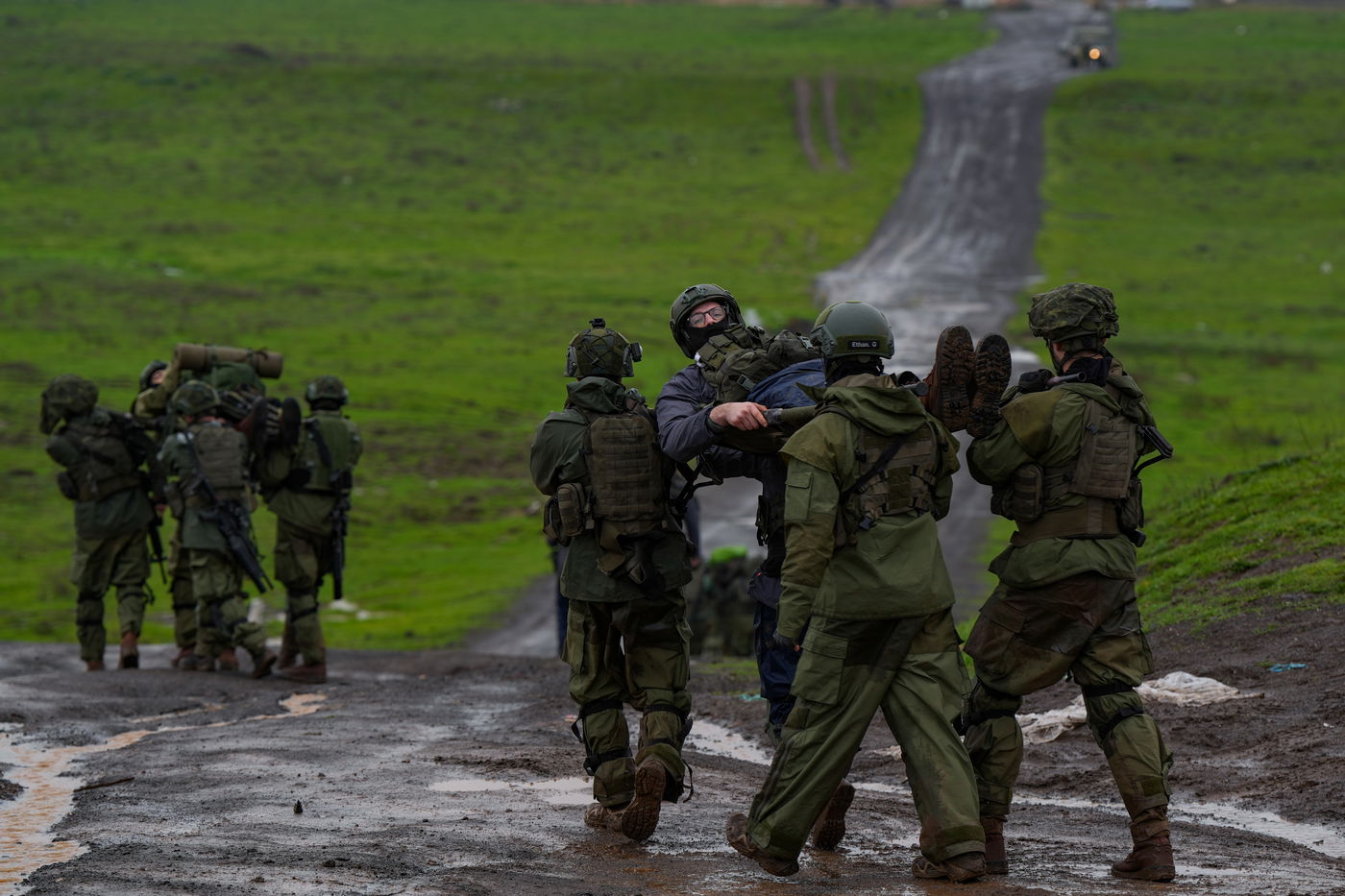 צפו בתמונות: חיילי מילואים בתרגיל צבאי גדול בצפון