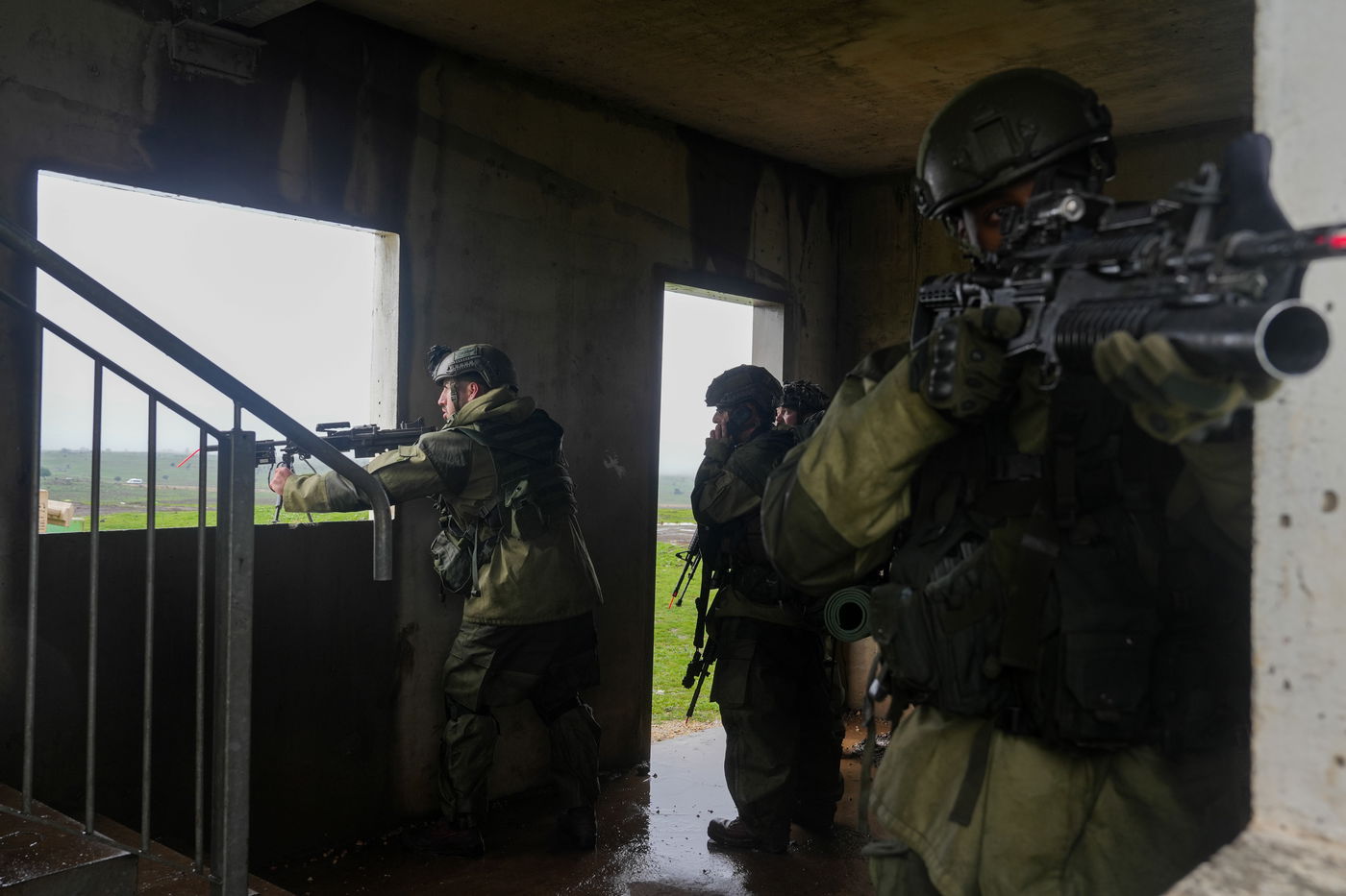 צפו בתמונות: חיילי מילואים בתרגיל צבאי גדול בצפון