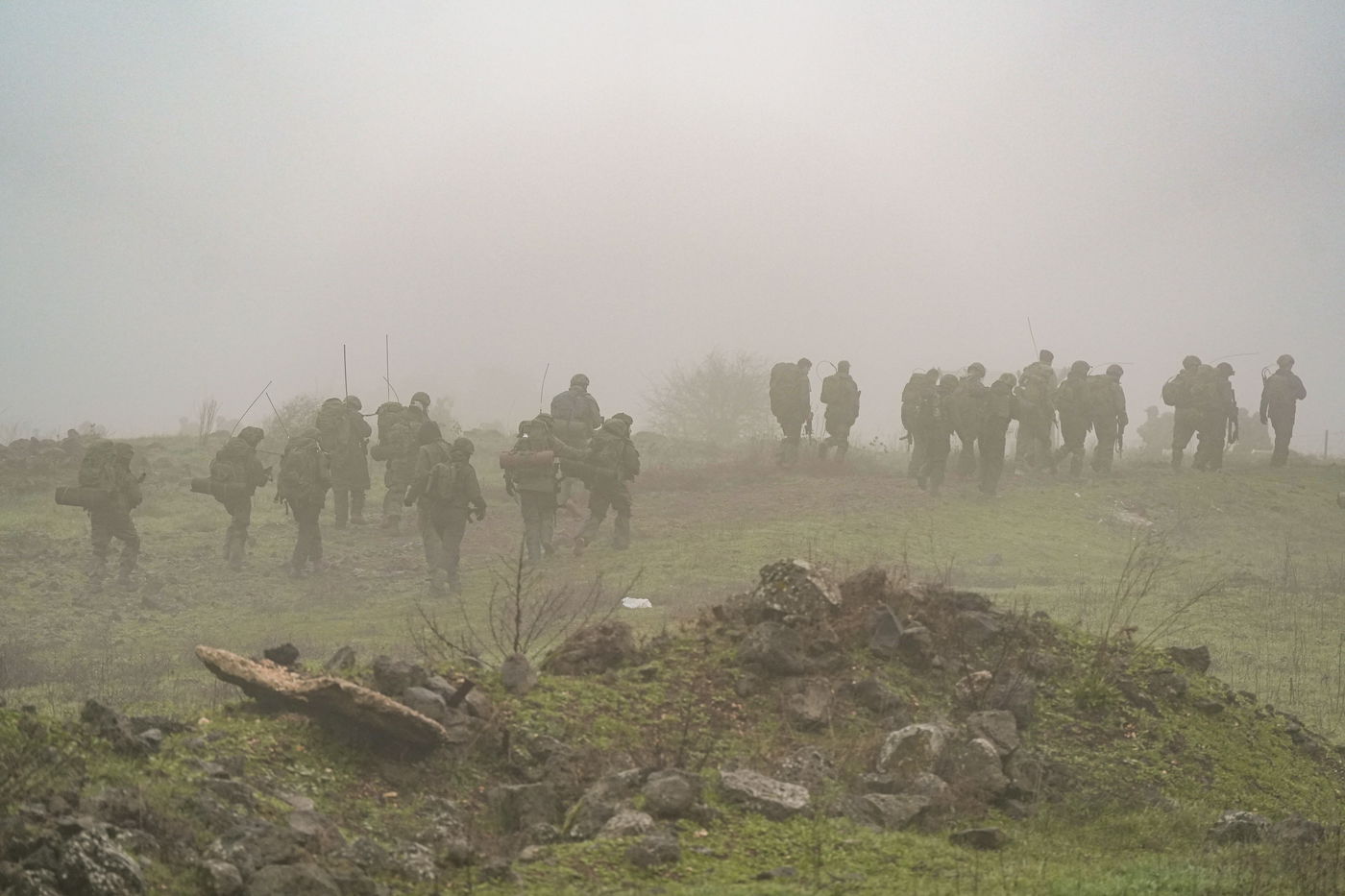 צפו בתמונות: חיילי מילואים בתרגיל צבאי גדול בצפון