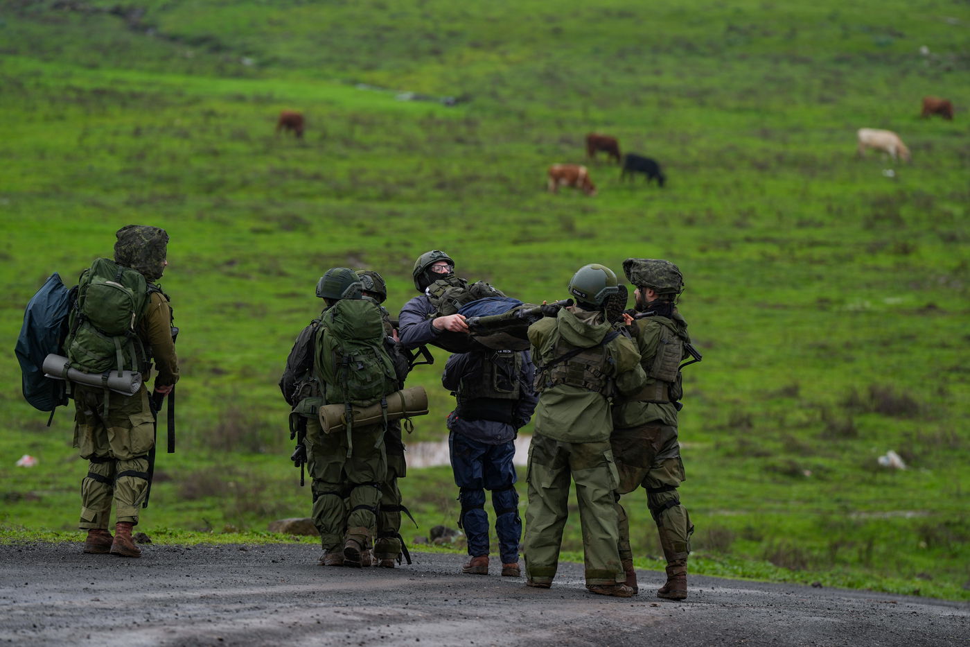 צפו בתמונות: חיילי מילואים בתרגיל צבאי גדול בצפון