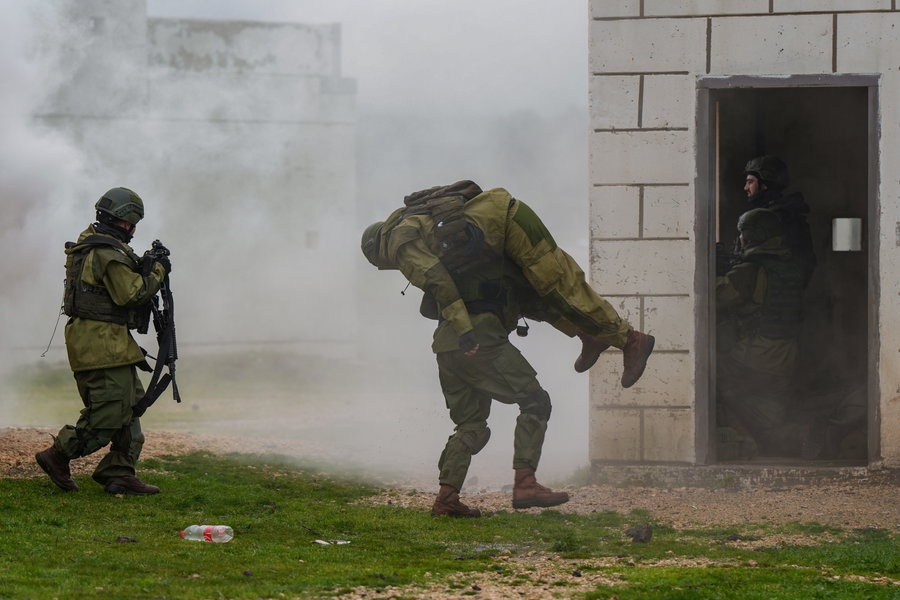 צפו בתמונות: חיילי מילואים בתרגיל צבאי גדול בצפון