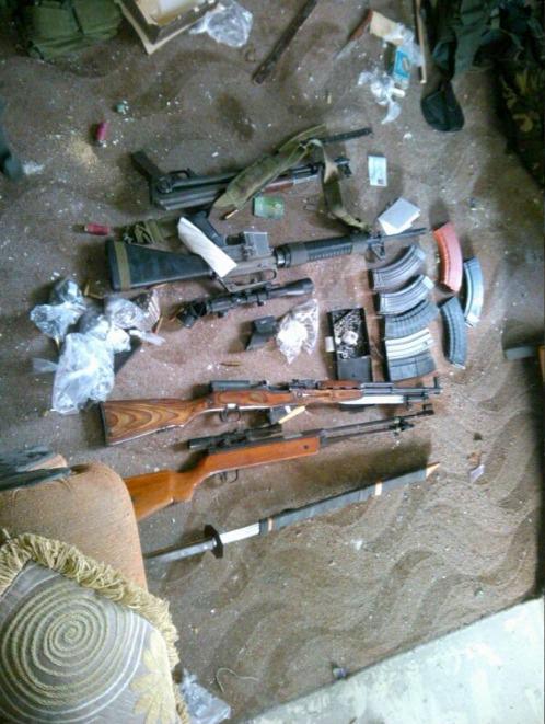 אמצעי הלחימה שלוחמי חטיבת צנחנים איתרו בחאן יונס