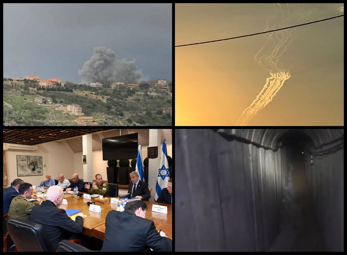 יירוטים במרכז, תקיפה ישראלית בלבנון, מנהרת ענק בחאן יונס, רה"מ נתניהו בדיון על התקציב