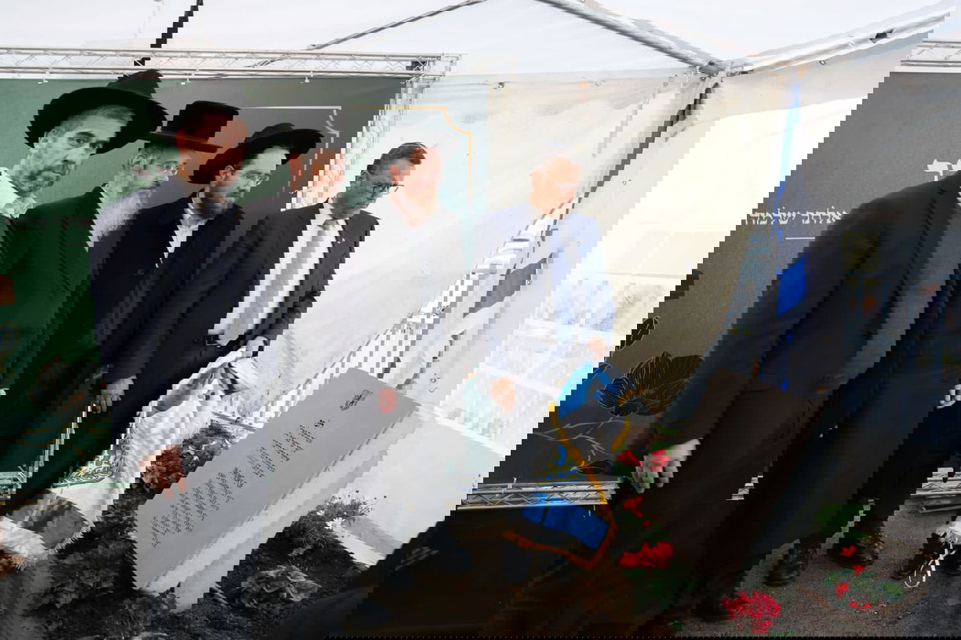 הטקס שנערך היום עם המשפחות וראש העיר