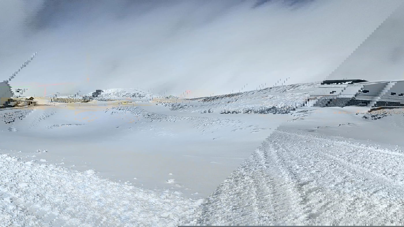 משרת המילואים תיעד את היופי המרהיב של החרמון המושלג