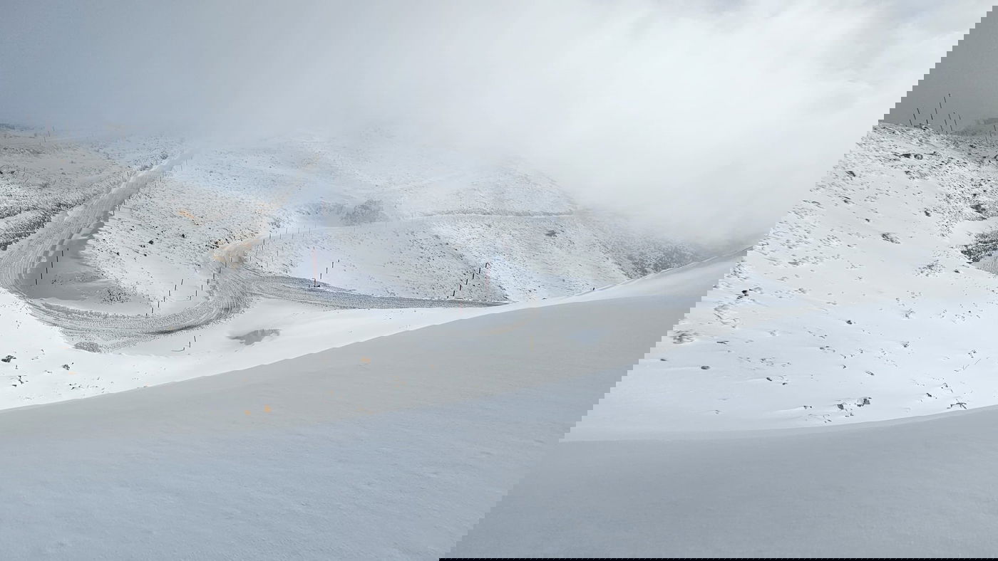 משרת המילואים תיעד את היופי המרהיב של החרמון המושלג