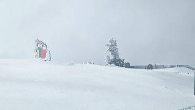 משרת המילואים תיעד את היופי המרהיב של החרמון המושלג