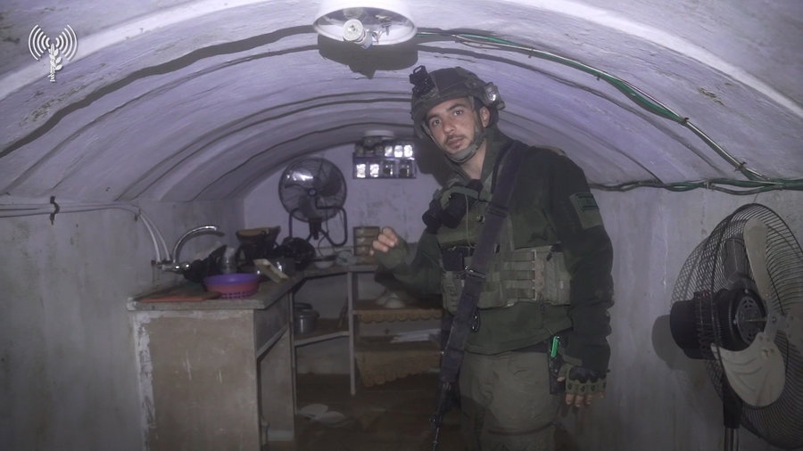 קצין אג״ם 98, סא״ל ברק, על המנהרה שהתגלתה