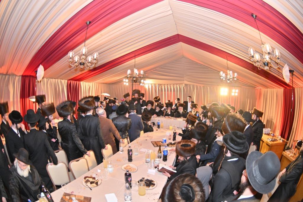 שמחת נישואי בת המשפיע הגה"צ רבי פנחס דוד בונקר