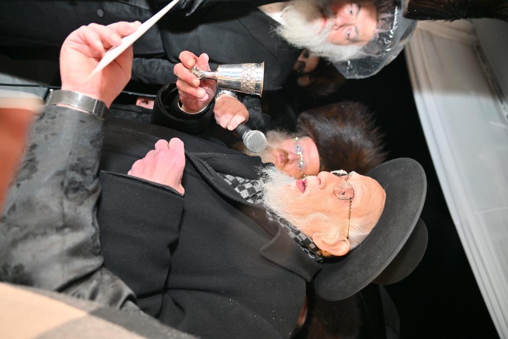 שמחת נישואי בת המשפיע הגה"צ רבי פנחס דוד בונקר