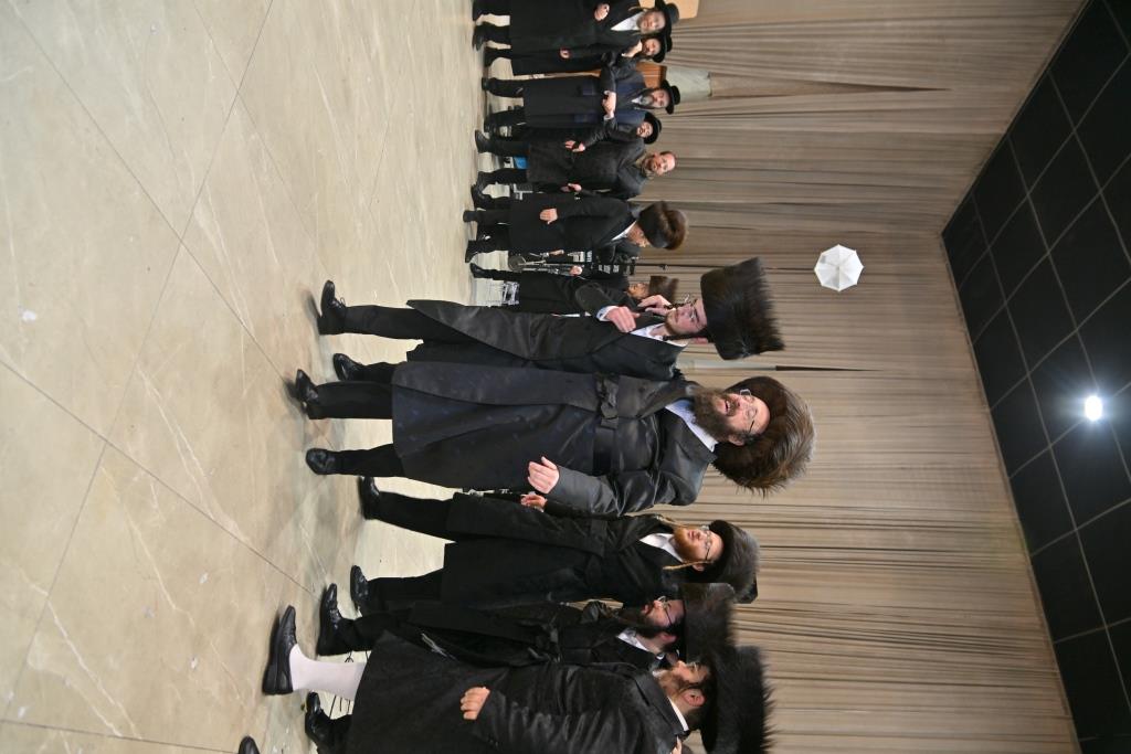 שמחת נישואי בת המשפיע הגה"צ רבי פנחס דוד בונקר