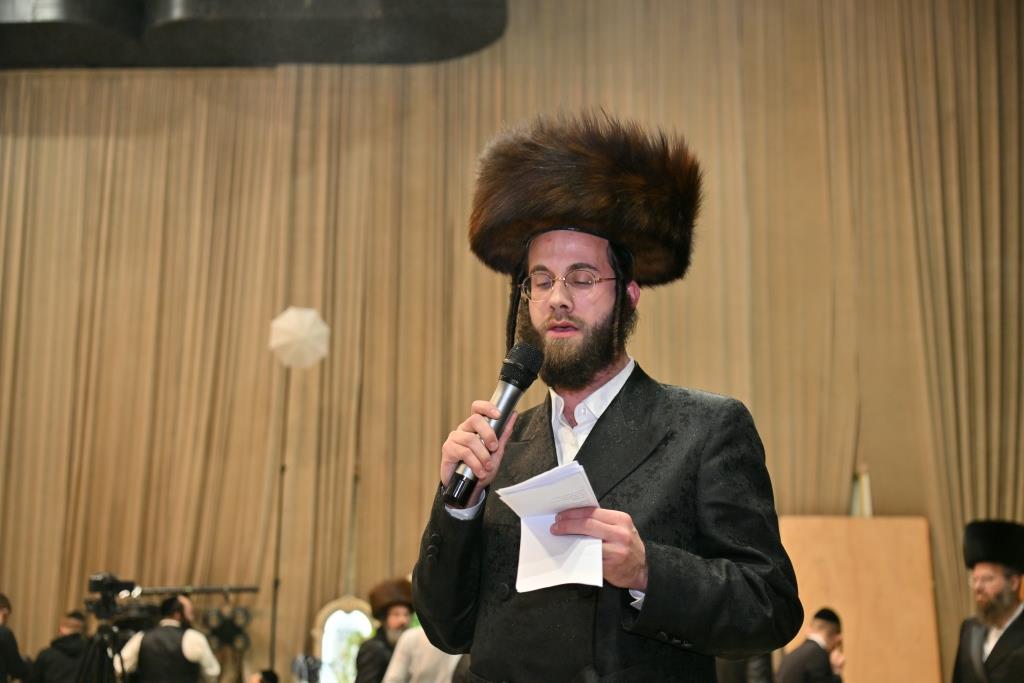 שמחת נישואי בת המשפיע הגה"צ רבי פנחס דוד בונקר