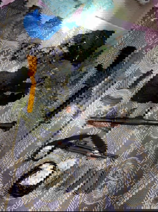 המשגרים שאותרו על ידי לוחמי חטיבה 5 ואמצעי הלחימה שאותרו