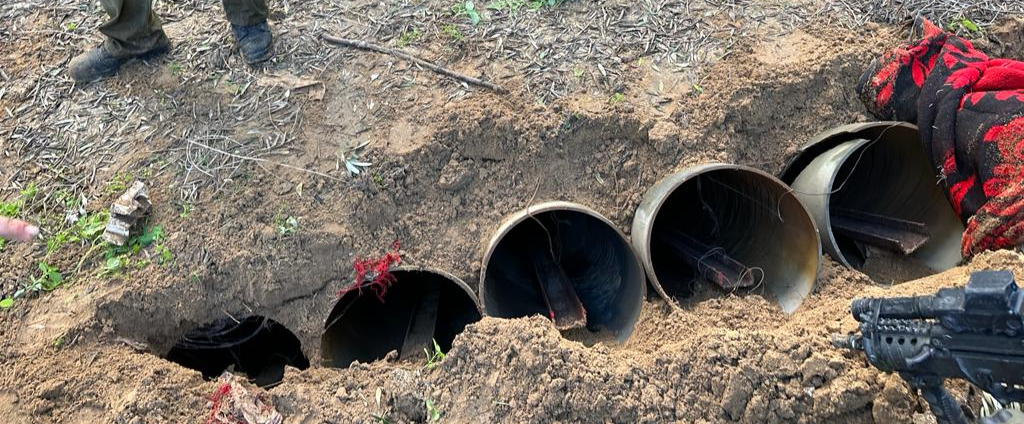 המשגרים שאותרו על ידי לוחמי חטיבה 5 ואמצעי הלחימה שאותרו