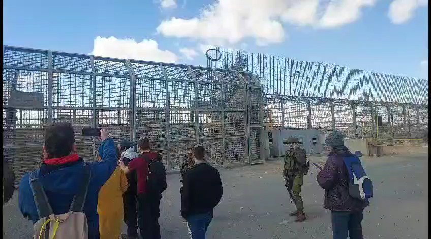 החסימה במעבר ניצנה, היום