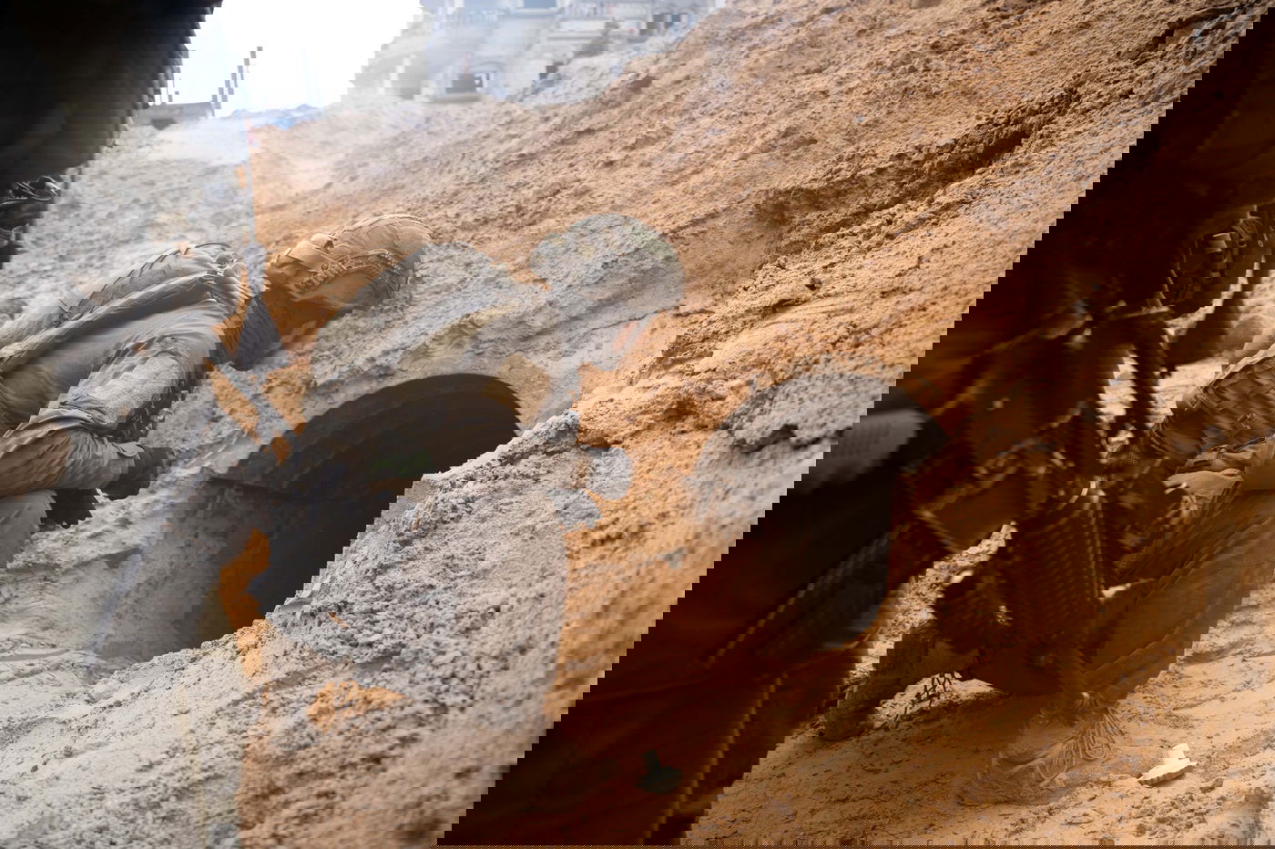 לוחמי אוגדה 162 בפיר מנהרה בחאן יונס