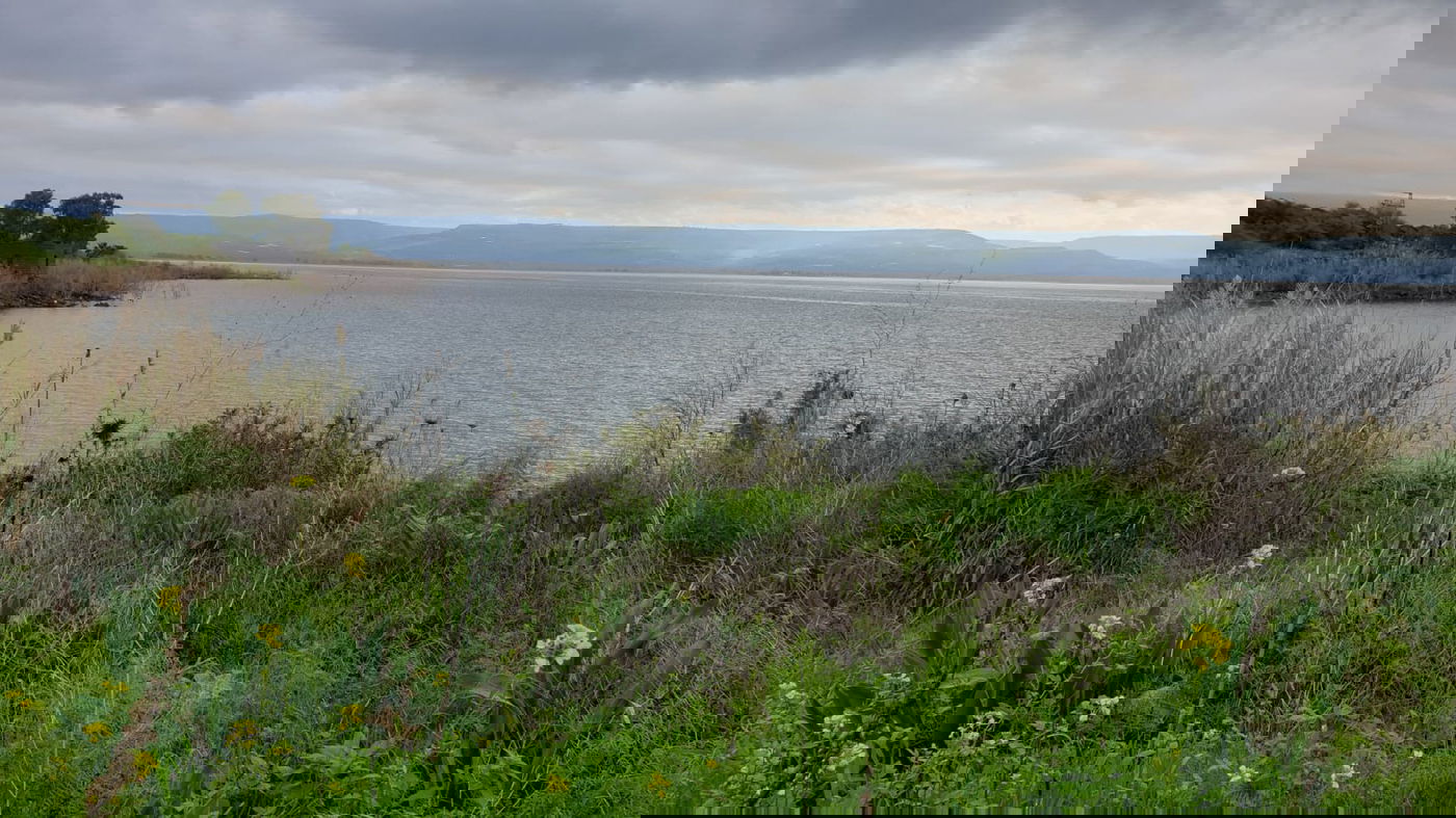 שביל סובב כינרת מכפר נחום, הבוקר